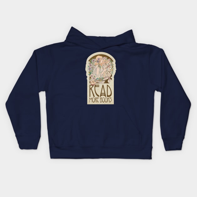 Read More Books Kids Hoodie by Silvercrystal